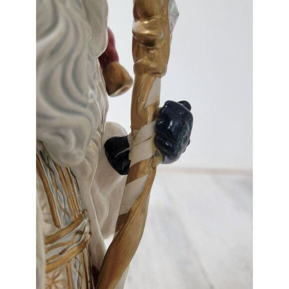 Fitz Floyd classics Florentine AS IS Santa Claus teapot collectible Xmas - Picture 15 of 15